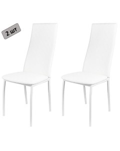 Комплект стульев Hamburg LUX стеганный белый белый 2 шт Kett-up