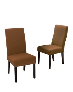 Комплект чехлов на стул со спинкой Jersey 2 шт 10614 Luxalto