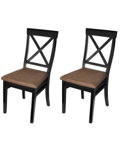 Комплект стульев ECO STOCKHOLM СТОКГОЛЬМ деревянный венге 2 шт Kett-up