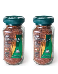 Растворимый кофе Лесной орех 2 шт по 100 г Cafe esmeralda