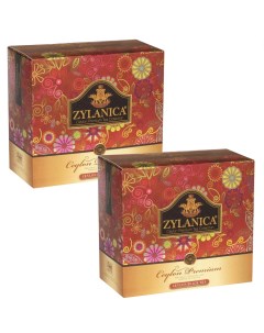 Чай черный Ceylon Premium Collectoin 2 шт по 100 пакетиков Zylanica