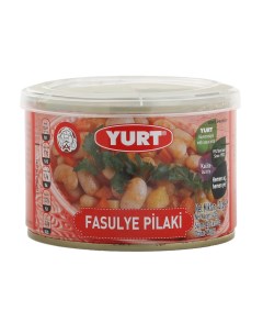 Фасоль белая Fasulye Pilaki с овощами 400 г Yurt