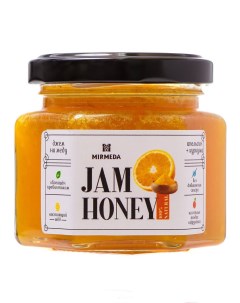 Джем на меду Апельсин куркума 150 г Мусихин. мир мёда