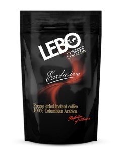 Кофе растворимый exclusive 100 г Lebo
