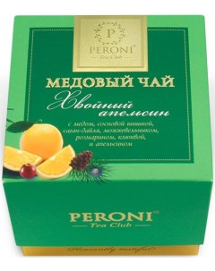 Чай Peroni Медовый чай Хвойный апельсин чёрный листовой с добавками 45 гр Peroni honey
