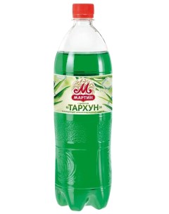 Лимонад тархун 1 л 9 шт Martin