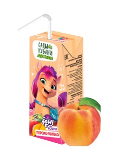 Нектар персик яблоко 200 мл 27 шт Сады кубани