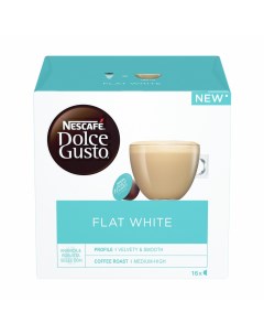 Кофе Flat White в капсулах 11 7 г х 16 шт Nescafe dolce gusto