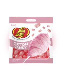 Драже жевательное Сахарная вата 70 гр Упаковка 12 шт Jelly belly