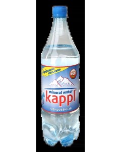 Вода минеральная газированная 1 л Kappl