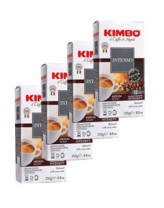 Кофе молотый Aroma Intenso 4 шт по 250 г Kimbo