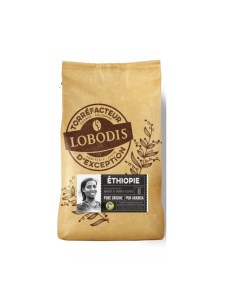 Кофе в зернах LANGANI Ethiopie натуральный жареный 1 кг Lobodis