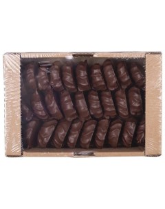 Зефир Ванильный в шоколадной глазури 1000 г картонная коробка КЗ110 Яшкино