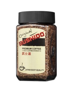 Кофе растворимый ориджинал 50 г Bushido