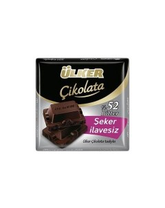 Шоколад Cikolata темный без добавления сахара 60 г Ulker