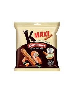 Maxi сухарики со вкусом роллов и с соусом со вкусом васаби Heinz 75 г 5шт Кириешки
