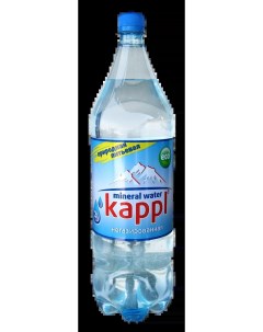 Вода природная минеральная газированная столовая 2 л Kappl