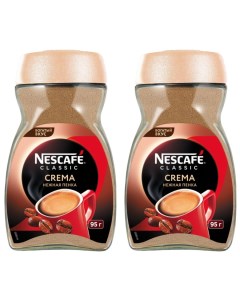 Кофе растворимый Classic Crema 95 г х 2 шт Nescafe