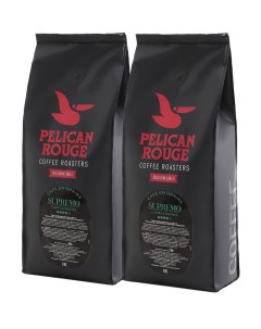 Кофе в зернах PELECAN ROUGE SUPREMO набор из 2 шт по 1 кг Pelican rouge