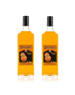 Комплект сиропов Апельсин 2 шт по 0 5 л Sweetfill
