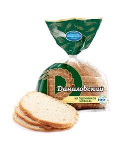Хлеб белый Пшеничный на закваске с итальянскими травами 275 г Даниловский