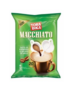 Кофейный напиток Macchiato 3 в 1 растворимый в стиках 25 г х 20 шт Torabika