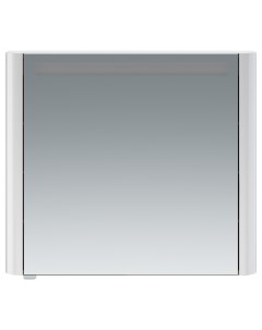 Зеркальный шкаф для ванной M30MCL0801WG Sensation левый 80 см Am.pm.