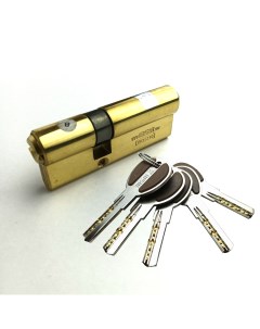 Цилиндровый механизм Личинка замка MSM 80 мм 50 30 ключ ключ полированная латунь Msm locks