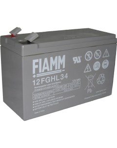 Аккумуляторная батарея 12 В 8 4 Ач 12FGHL34 Fiamm