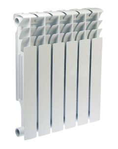 Биметаллический радиатор Pro 6 секций белый 4640039484097 Oasis