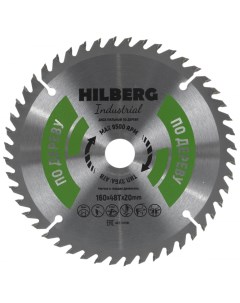 Hilberg Диск пильныйIndustrial Дерево 160x20x48Т HW161 Nobrand