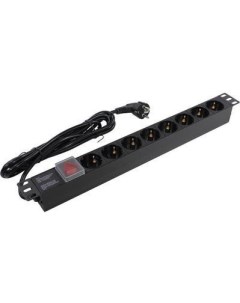 Сетевой фильтр ServerPro PDU 19H805 8 Sockets 3m Black EX280844RUS Exegate