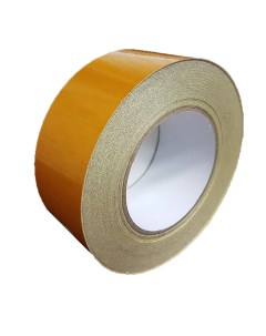 Светоотражающая самоклеящаяся лента Reflective Tape 50мм х 45 7м желтая Safetystep