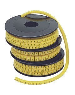 Маркер кабельный МК2 4 мм символ A 500 шт Iek