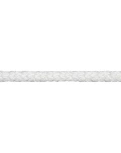 Шнур вязаный полипропиленовый 8 прядей белый d5 мм 15 м Стройбат
