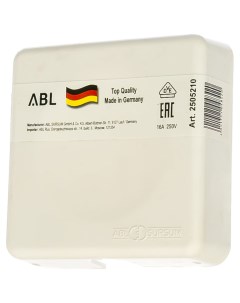 ABL Розетка для подключения электроприборов 2505210 Nobrand