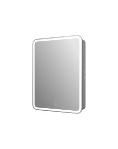 Зеркало шкаф с подсветкой PLATINO AM Pla 550 800 1D L DS F Art&max