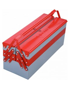 Раскладной ящик для инструментов металлический 190х420х200 5 секций 8420336205 Izeltas