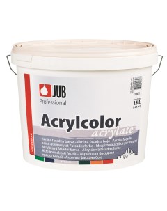 Краска в д фасадная acrylcolor акриловая База A 1001 15 л Jub