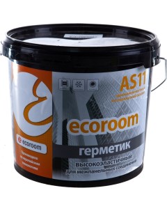 Акриловый герметик для межпанельных швов AS 11 серый 7 кг E Герм 8867 7 Ecoroom