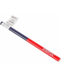 Разметочный карандаш Standart 180 мм двухцветный ST4306 Startul