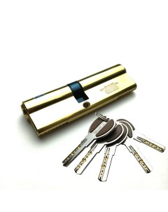 Цилиндровый механизм Личинка замка MSM 100 мм 55 45 ключ ключ полированная латунь Msm locks