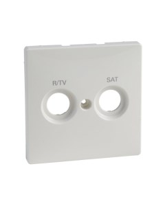 Лицевая панель телевизионной розетки Schneider Electric R TV SAT MTN299619 скрытая Systeme electric