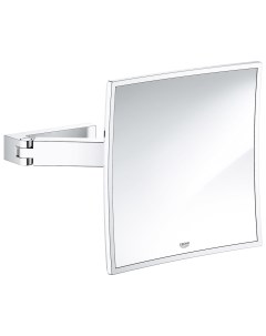 Зеркало для ванной Selection Cube 40808000 серебристый Grohe