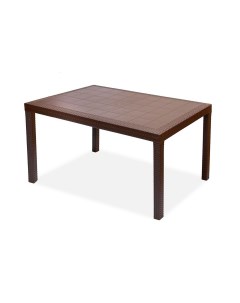 Стол для дачи журнальный Houston 9094 3 коричневый 150х90х74 см B:rattan