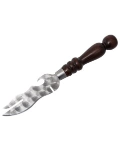 Нож для снятия мяса с шампура с деревянной ручкой Bashexpo