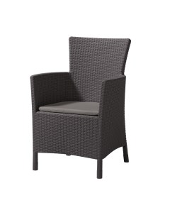 Кресло Iowa 62 x 60 x 89 см коричневый Keter