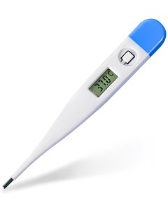 Термометр медицинский электронный градусник безртутный голубой Bestdoctor