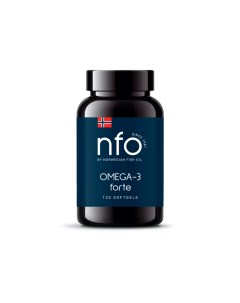 Добавка биологически активная NFO Омега 3 форте 120 шт Norwegian fish oil