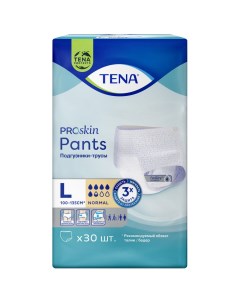 Подгузники трусы для взрослых Pants Normal L 30 шт Tena